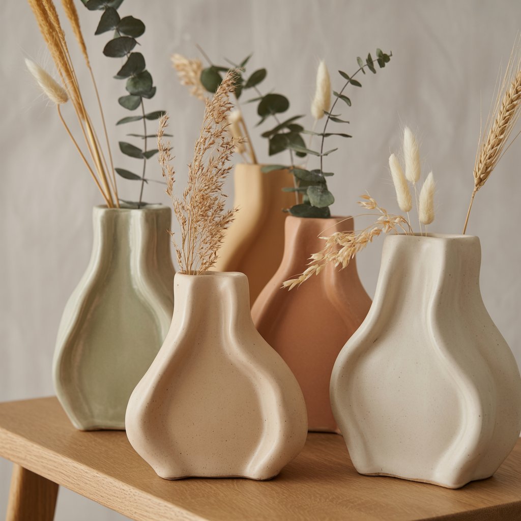 Ręcznie robione wazony ceramiczne